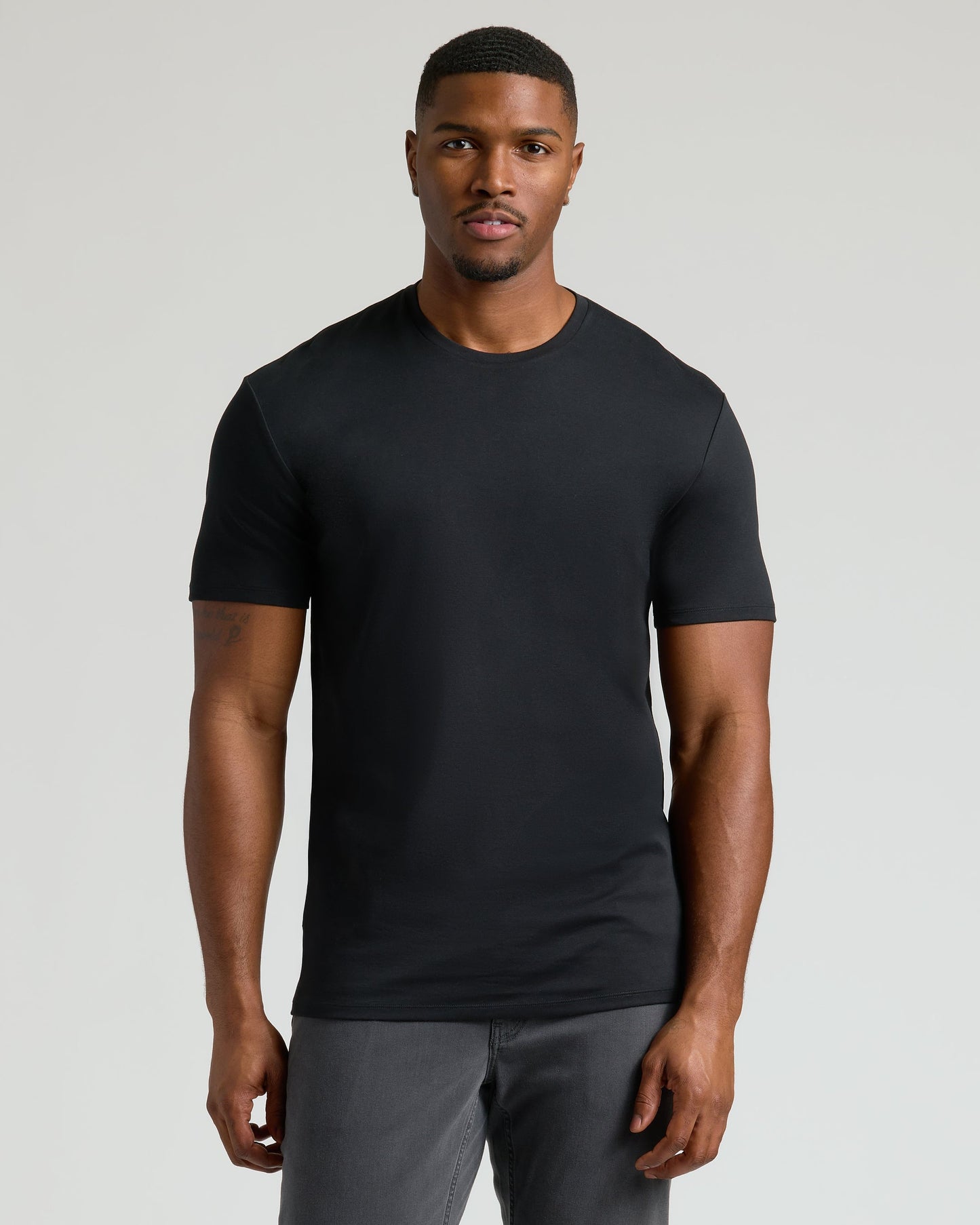 Black & White Classic Tall Pima Crew 2-Pack