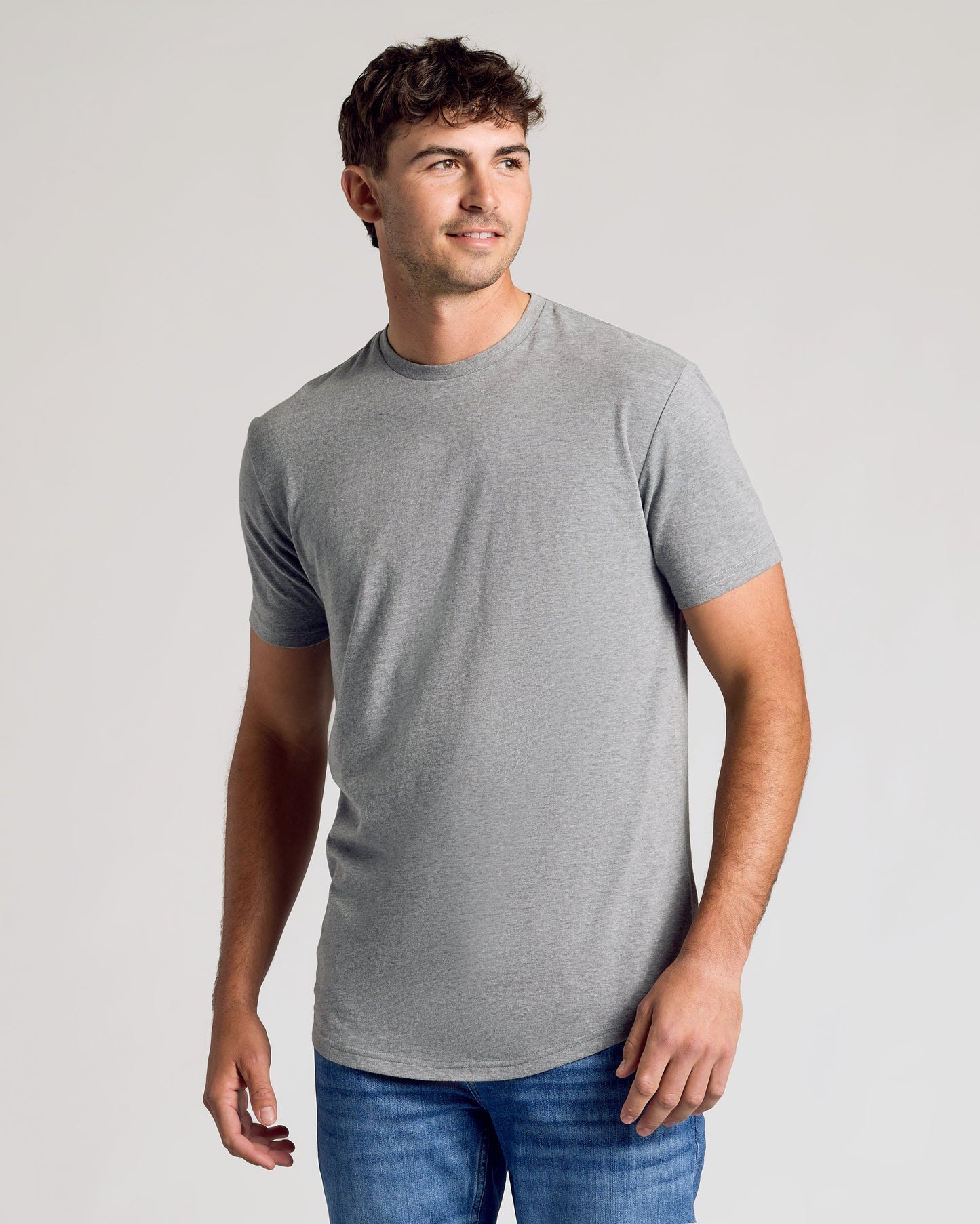 The Color Tall Curved Hem Crew 3-Pack