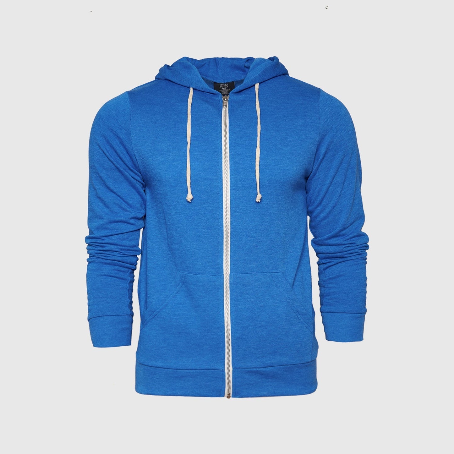 Pacific Blue Fleece Zip Hoodie