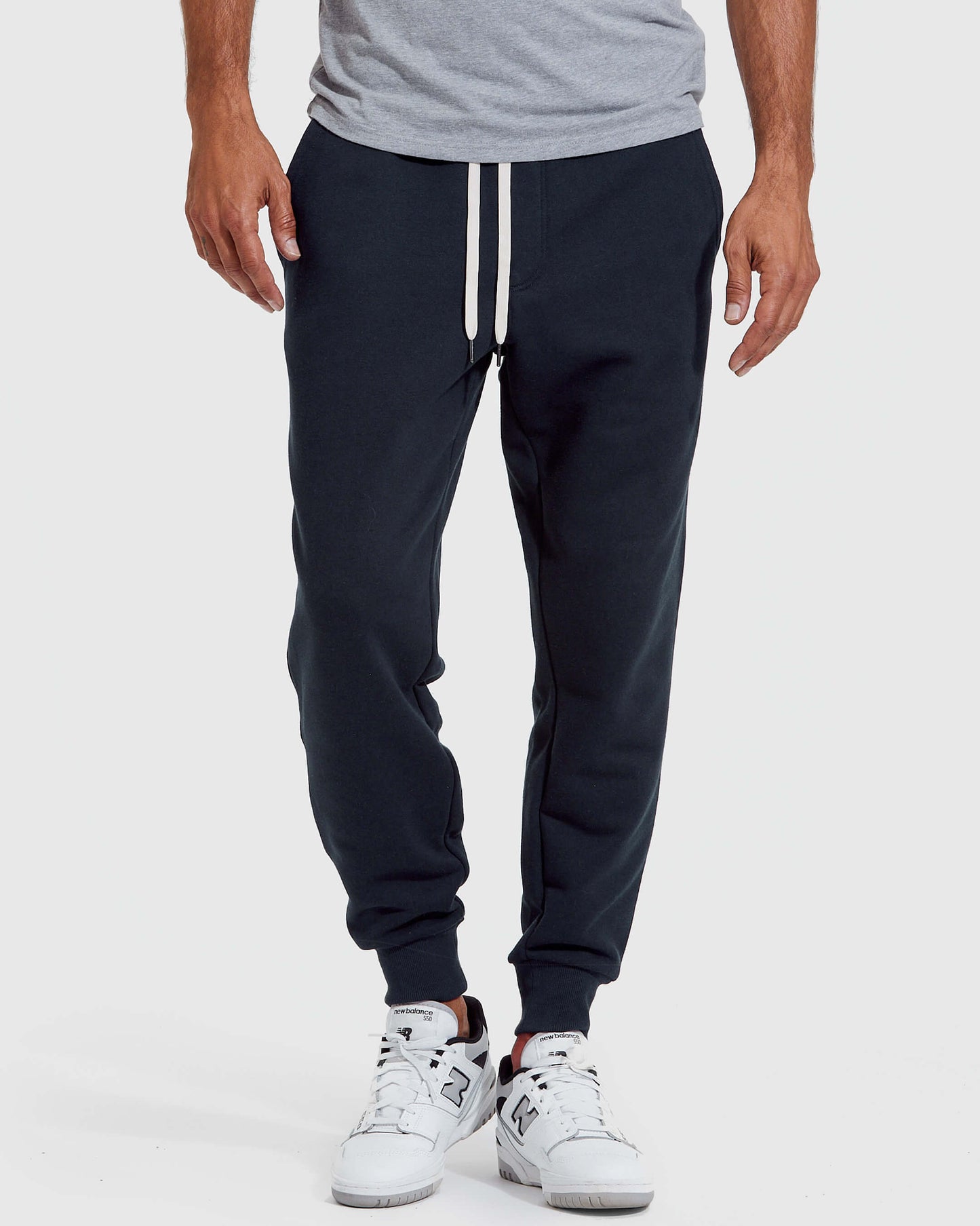 Navy Pullover Fleece Hoodie & Jogger 2-Pack