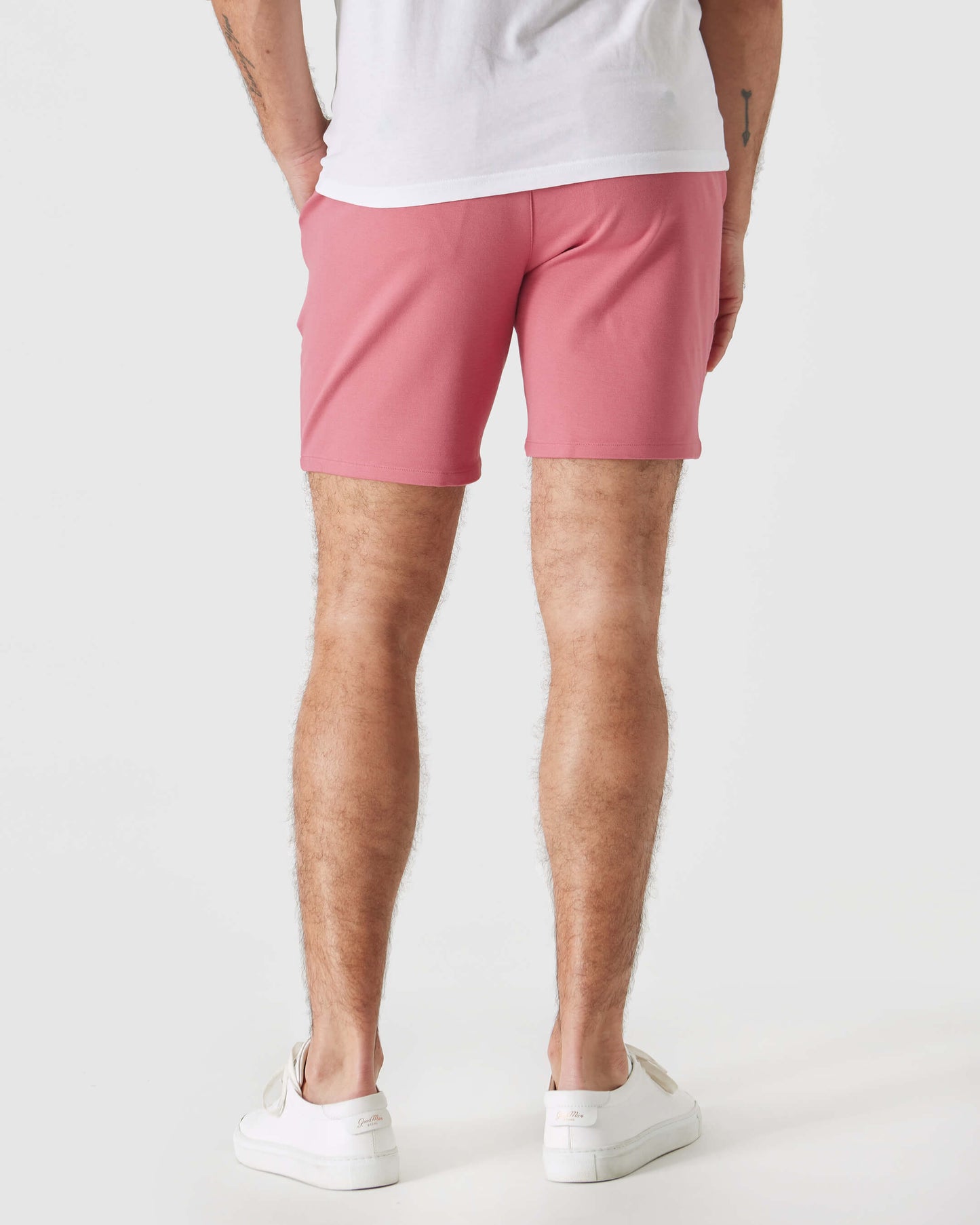7" Rosewood Comfort Knit Chino Shorts
