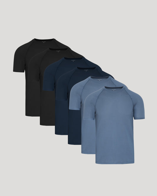 Active Mesh Crew 6-Pack