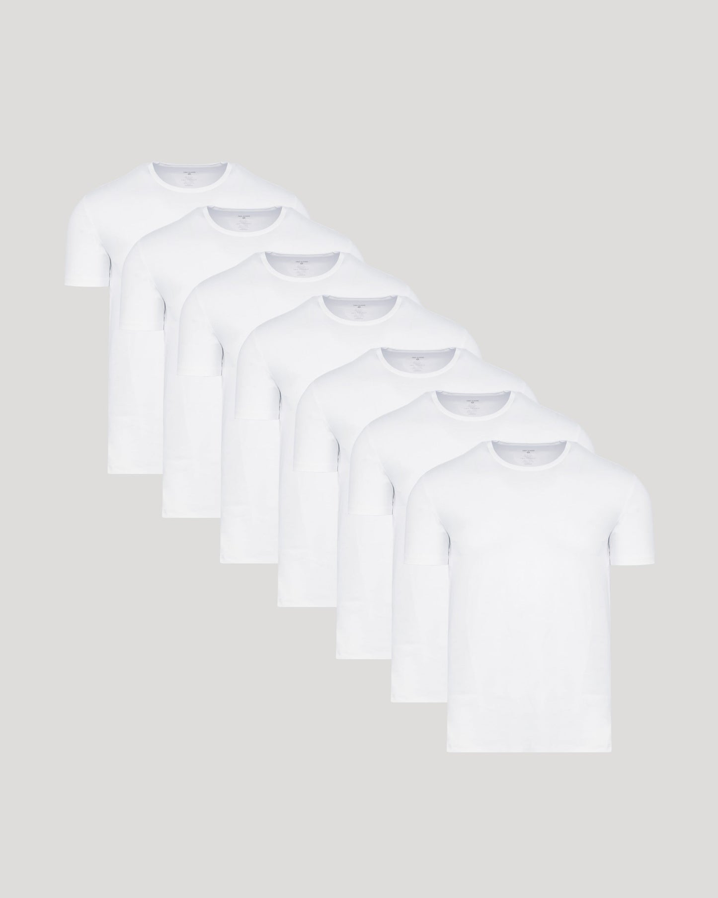 White Pima Crew Neck 7-Pack