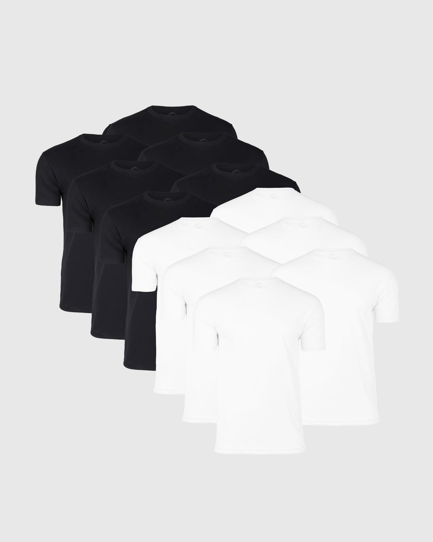 Black & White Classic Crew Neck 12-Pack