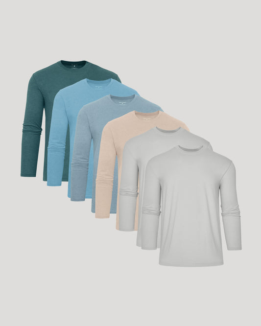 Limited Classic Long Sleeve Crew Neck 6-Pack
