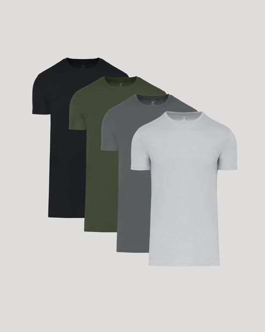 Core Classic Tall Pima Crew 4-Pack