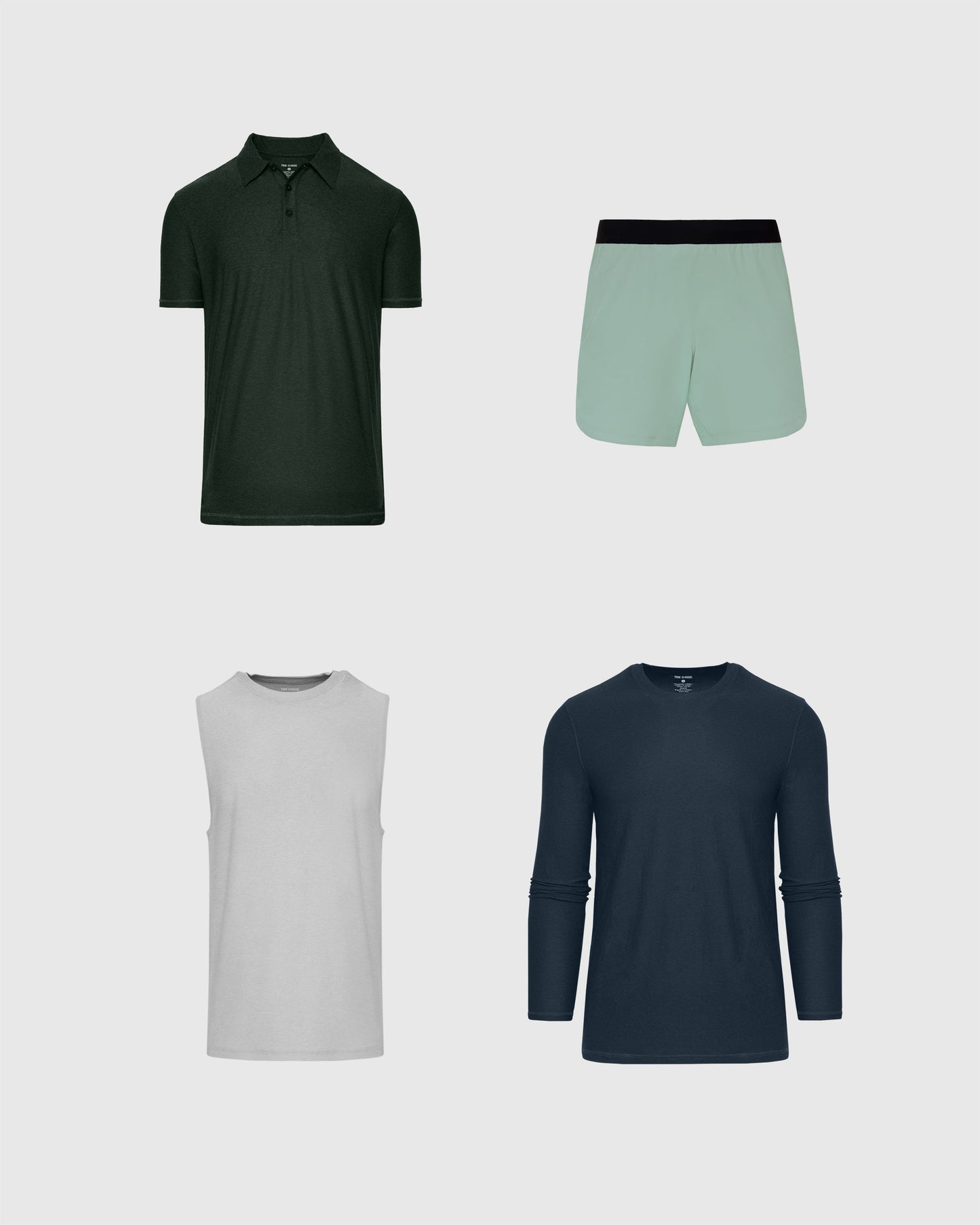 Cosmic Drift Active Long Sleeve Crew and Jogger 4-Pack