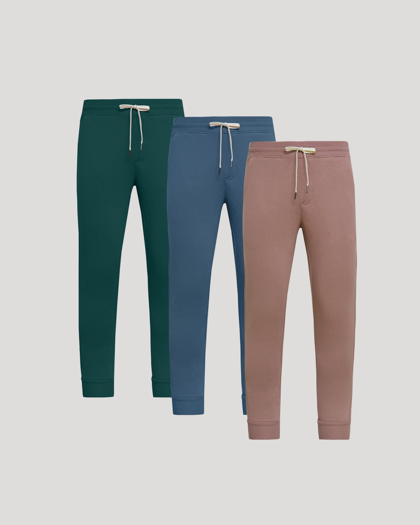 Fleece French Terry Joggers 3-Pack
