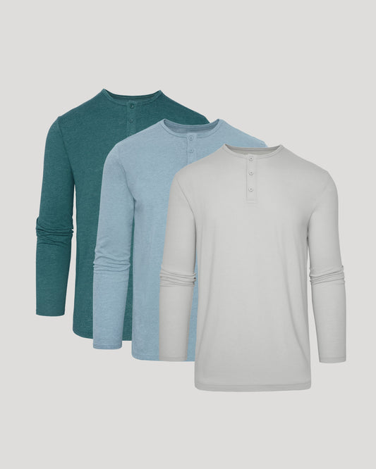 Limited Long Sleeve Henley 3-Pack