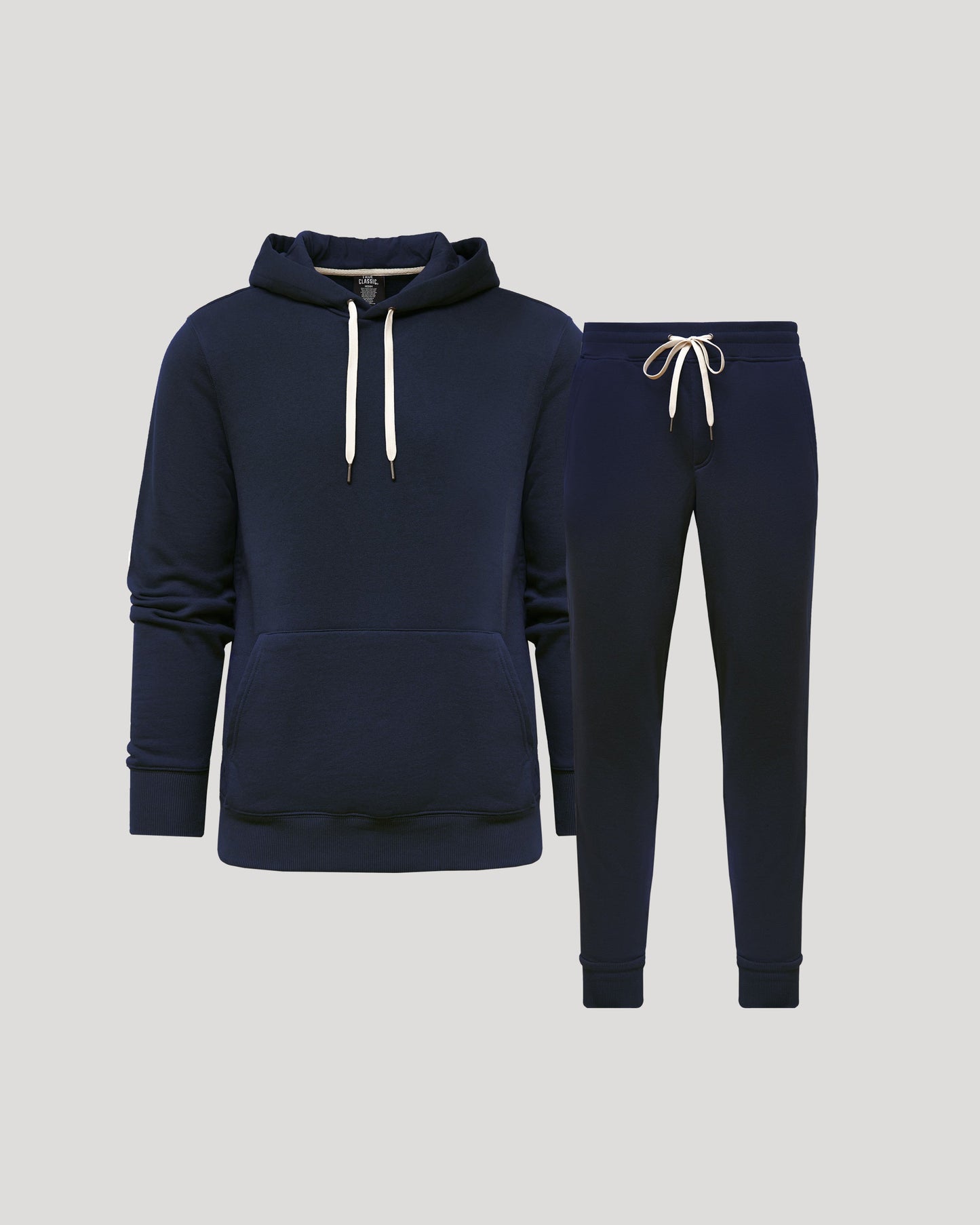 Navy Pullover Fleece Hoodie & Jogger 2-Pack