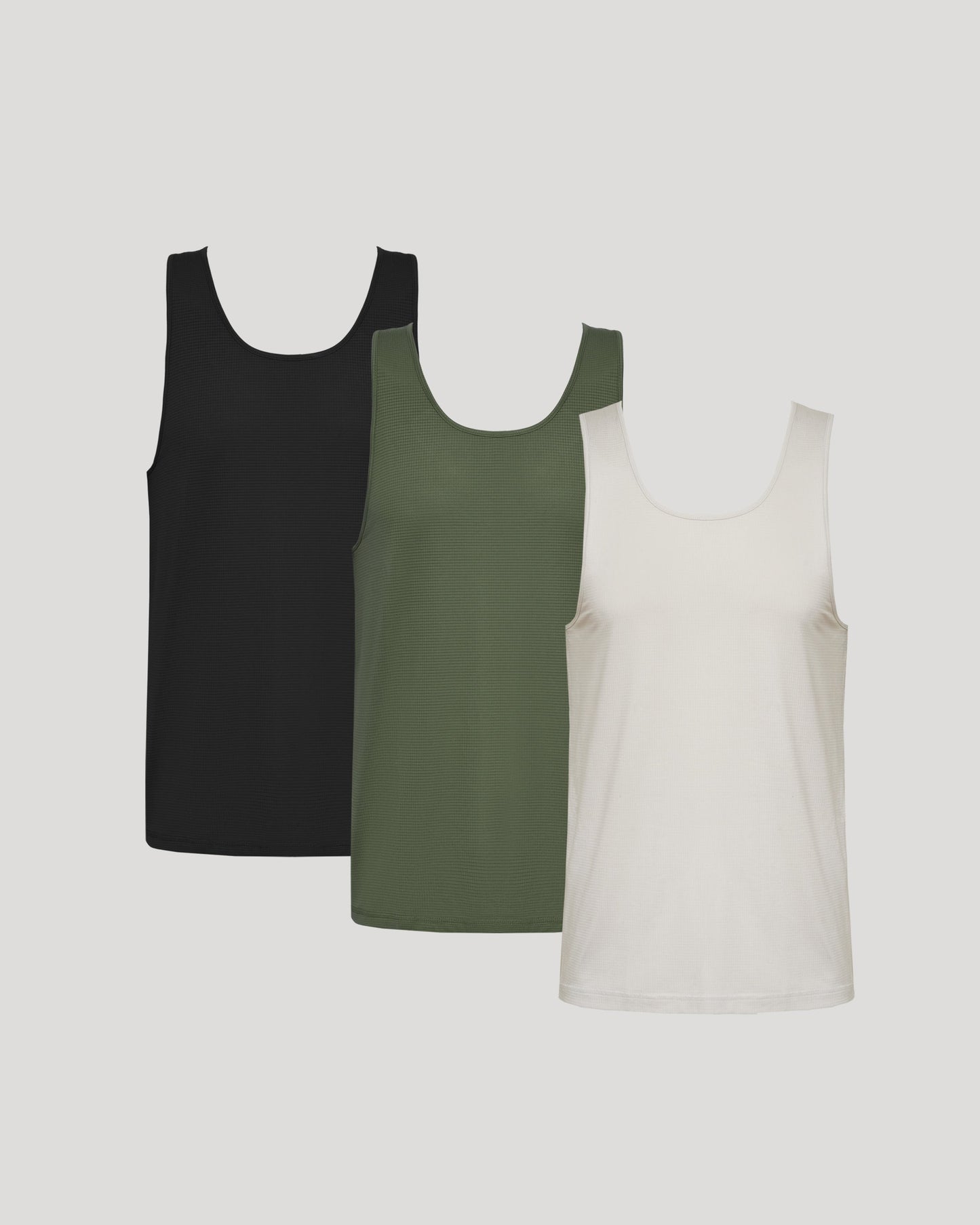 The Standard Sleeveless Active Mesh Tank 3-Pack
