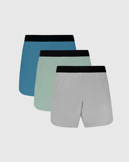 7" Stamina Active Training Shorts 3-Pack