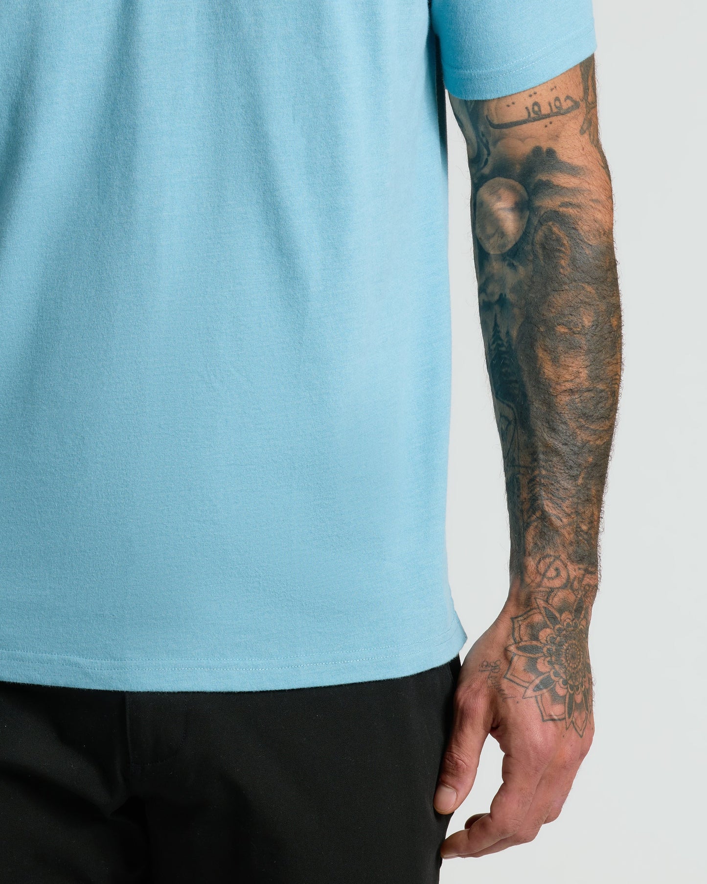 Heather Voyager Short Sleeve Polo