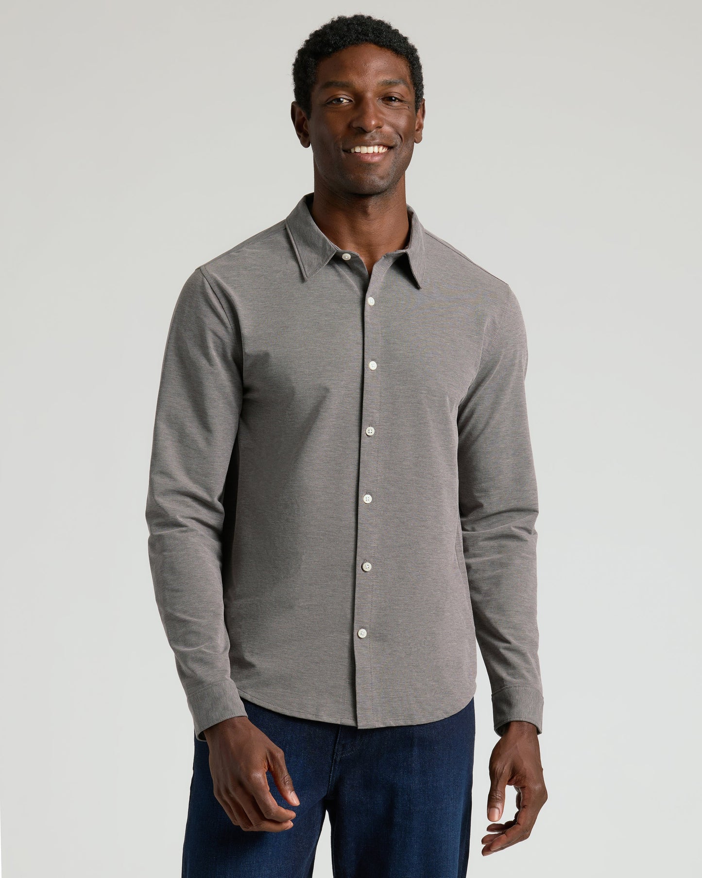 Long Sleeve Modern Knit Oxford 3-Pack