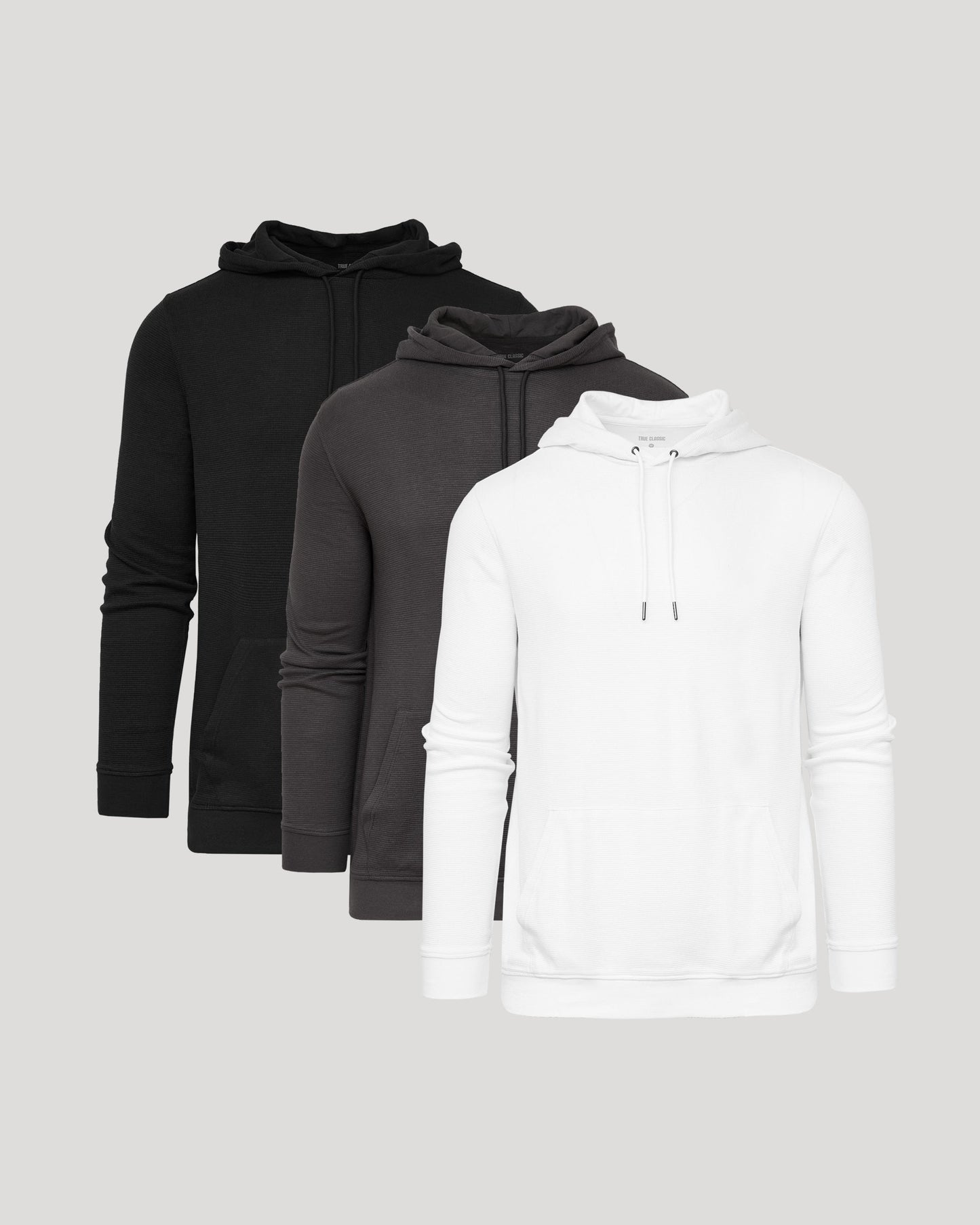 Classic Waffle Hoodie 3-Pack
